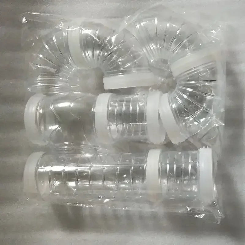 Hamster tube maze extension set for small pet tunnel enrichment from Burrowly.