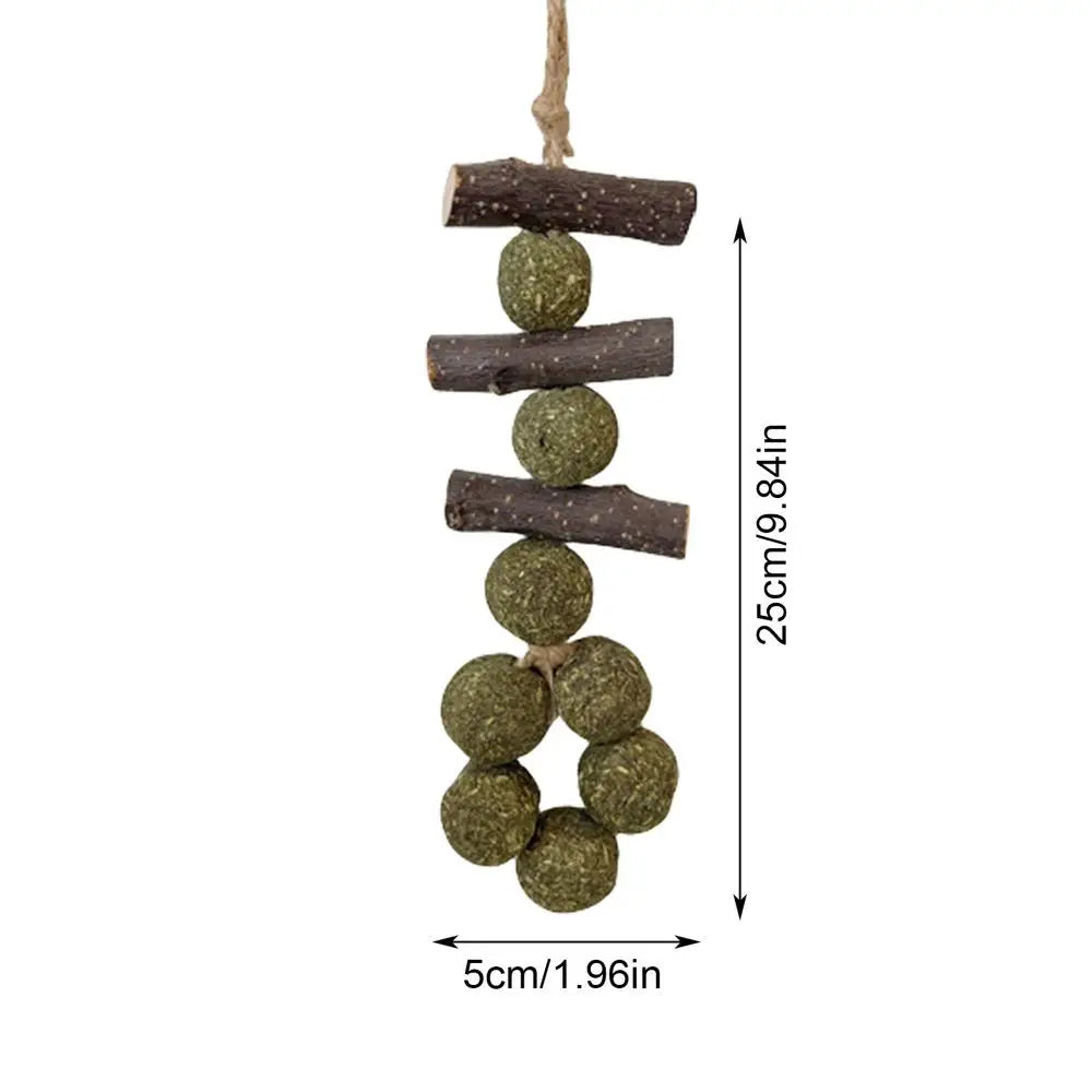 Wooden Chew Set for Guinea Pigs and Rabbits for guinea pigs, rabbits, hamsters, and chinchillas from Burrowly small pet supplies.