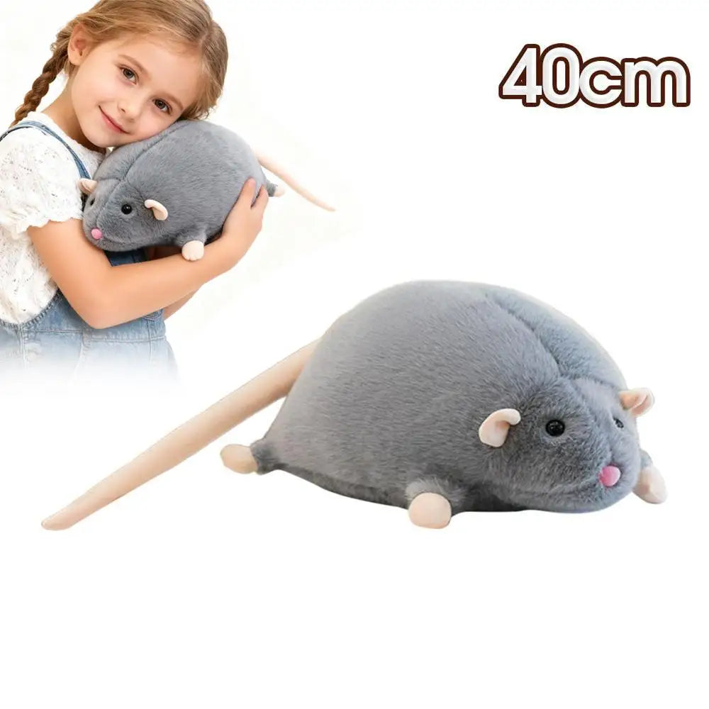3D Simulated Mouse Super Soft Plush Mouse Plushy Doll Stuffed Rat Plush Animal Toy Peluche Mascot New Year Birthday Gift