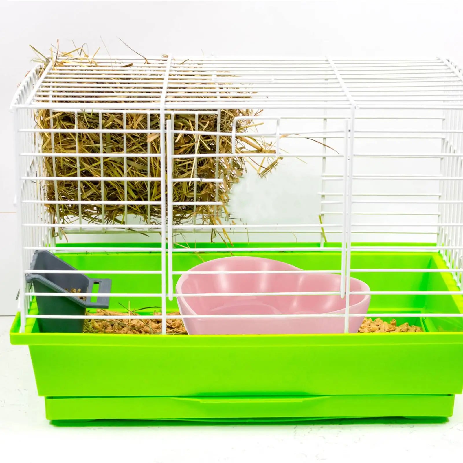 Heart-Shaped Ceramic Food Bowl for Small Pets