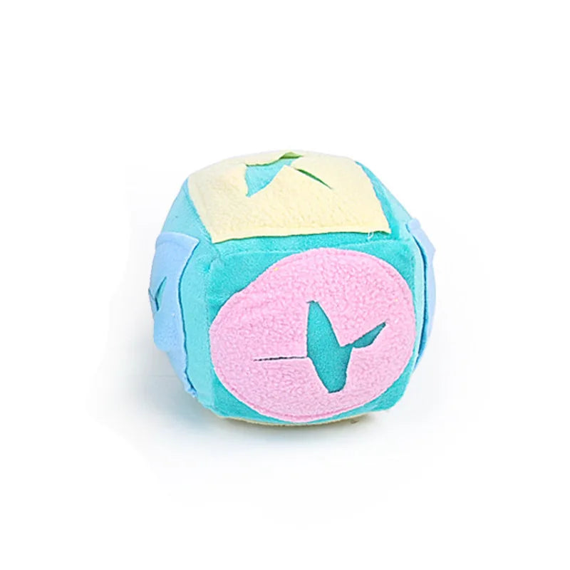 Rabbit Foraging Puzzle Toy with Bell for rabbits, guinea pigs, and chinchillas from Burrowly small pet supplies.