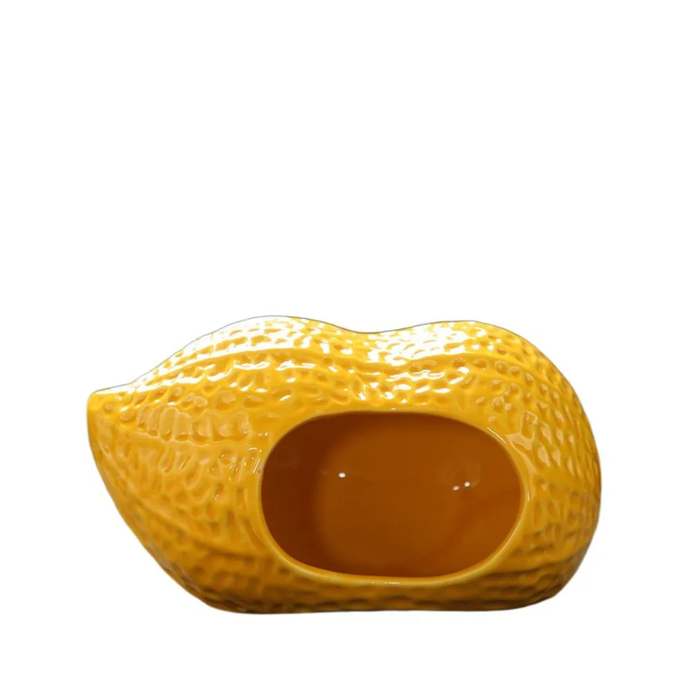 Hamster Landscaping Supplies Ceramic Hamster Nest Cute Cartoon Pet Hiding House Cooling Creative Hamster Bed Bird