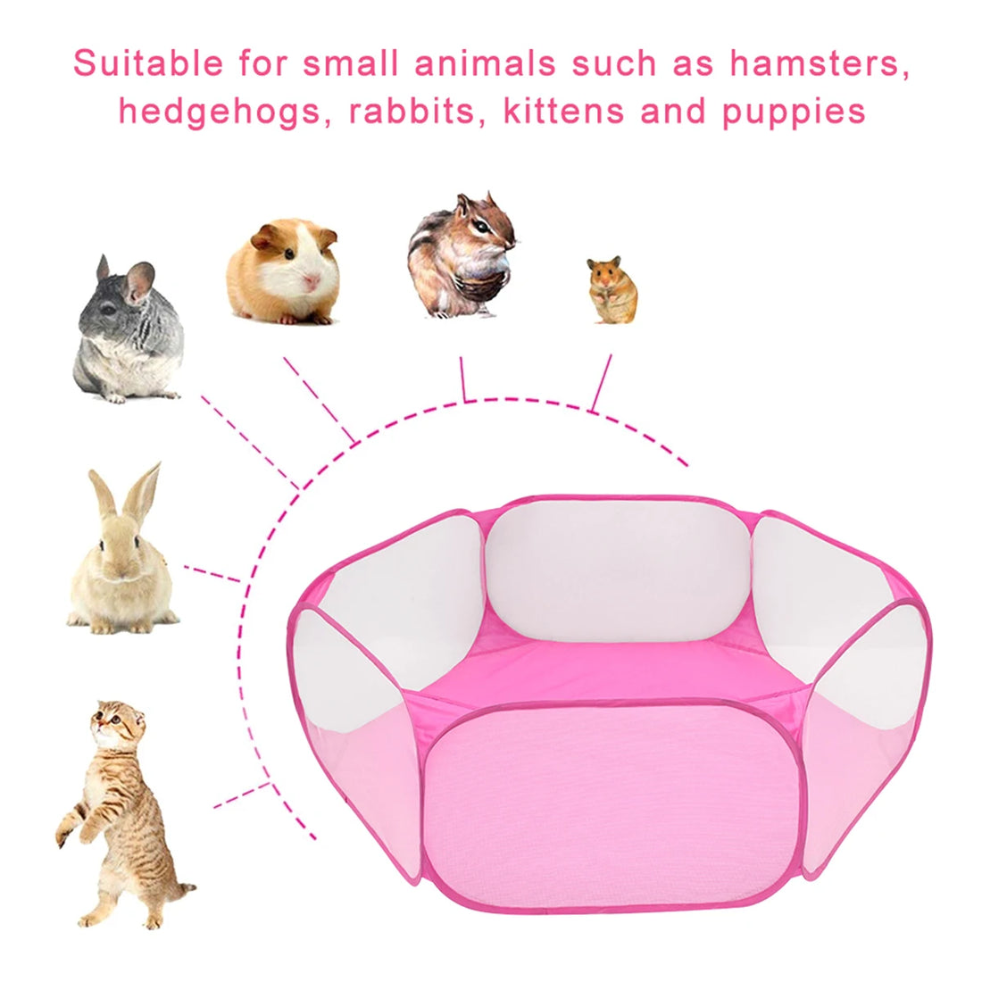 Outdoor Rabbit and Guinea Pig Playpen Habitats & Travel