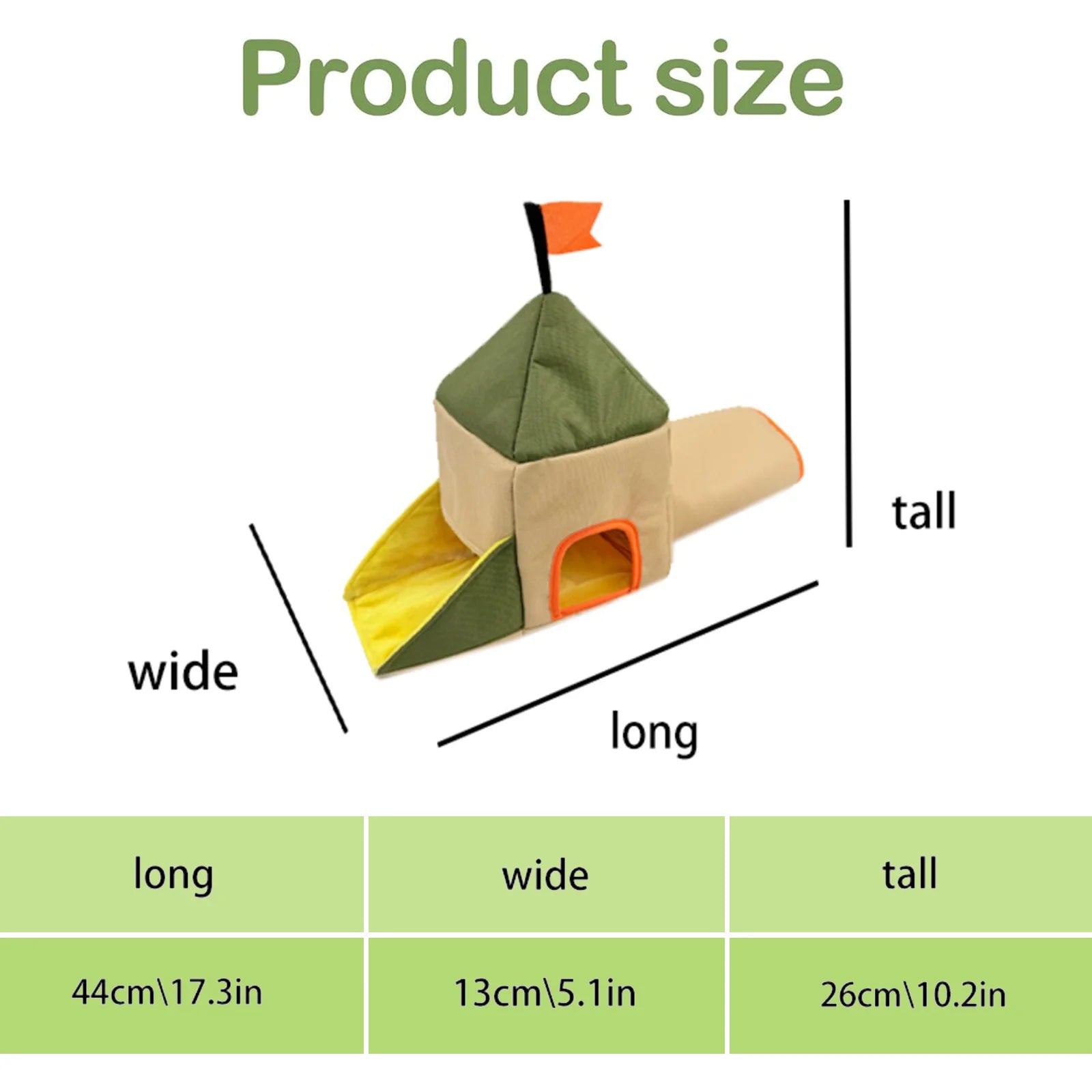 Pet Escape Tunnel House Hamster Guinea Pig Toys Landscaping Decoration Creative Design Drilling Holes Pet Supplies