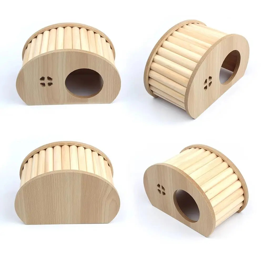 Smooth Hamster Climbing Ladder with Hiding Hole Small Hamster House