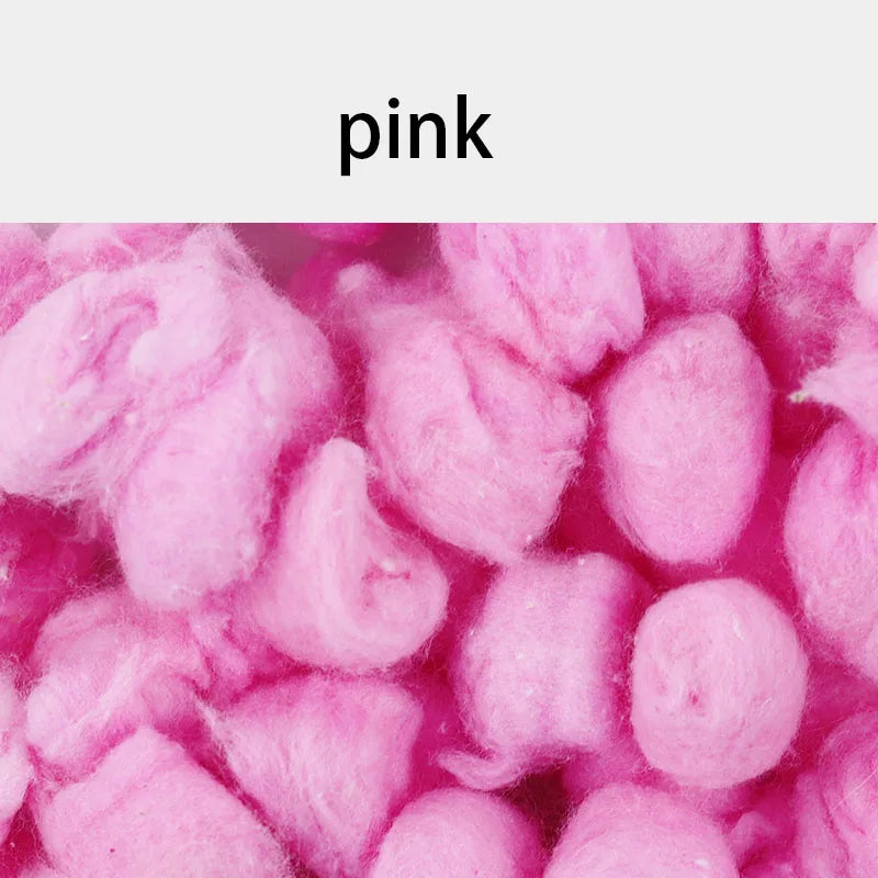 100pcs Colorful Winter Warm Cotton Ball Cage House Bed Supply For Hamster Rat Mouse Small Animals Hedgehog Guinea Pig Supplies