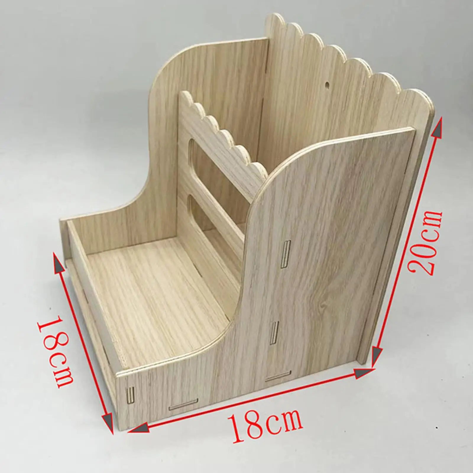 Wooden Grass Holder for Guinea Pigs