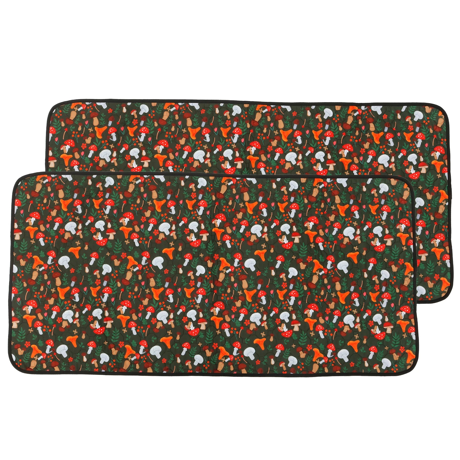 Reusable Guinea Pig Cage Liner Pad - 2 Pack for guinea pigs, rabbits, hamsters, and hedgehogs from Burrowly small pet supplies.