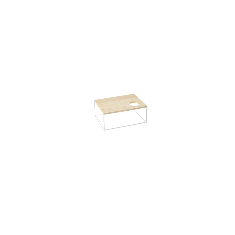 Acrylic Hamster Sand Bath Box Bedding & Substrates
