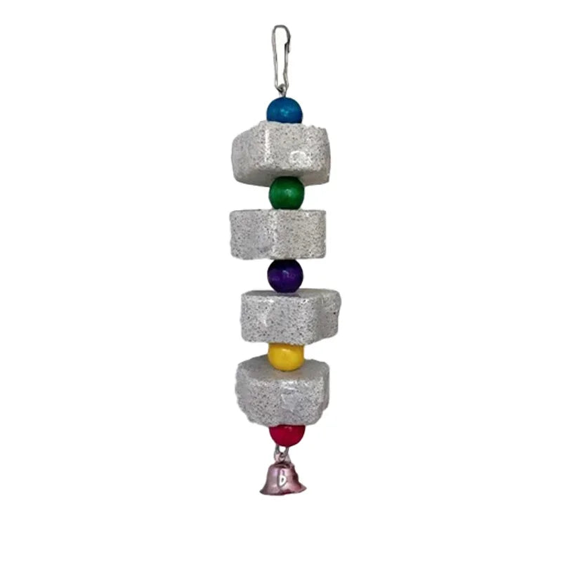 Lava Rock Chew Toy for Chinchillas for chinchillas, rabbits, guinea pigs, and rats from Burrowly small pet supplies.