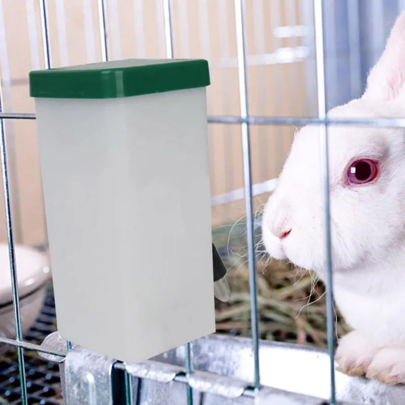 Leak proof water bottle for hamster, rabbit, and guinea pig hydration from Burrowly.