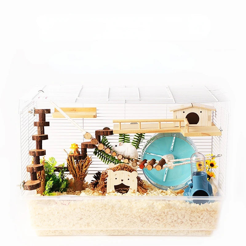 Hamster Chew Toys Small Animal Molar Toys Teeth Care Wooden for Guinea