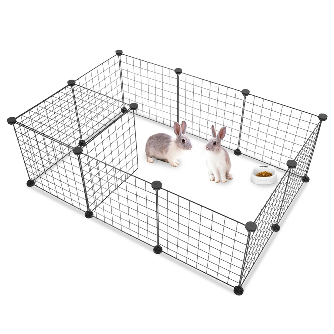 Pet Playpen Small Animal Cage Indoor Metal Wire Yard Fence for Animals