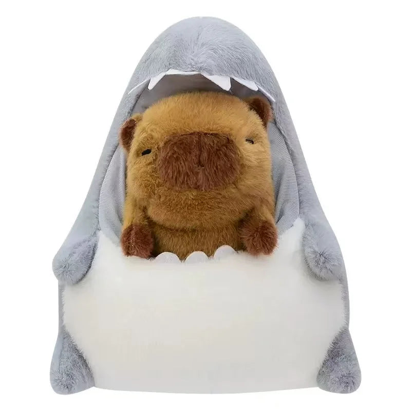 Capybara Plush Toy Stuffed Animal Peripheral Soft Plush Toys Cute Rodent Doll for Kids Adults Birthday Gift Toys Warm Home Decor
