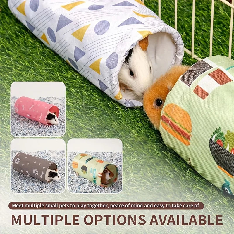 Corner Tunnel Hideout for Guinea Pigs Cozy Hides for Burrowly cozy hides and small pet care.