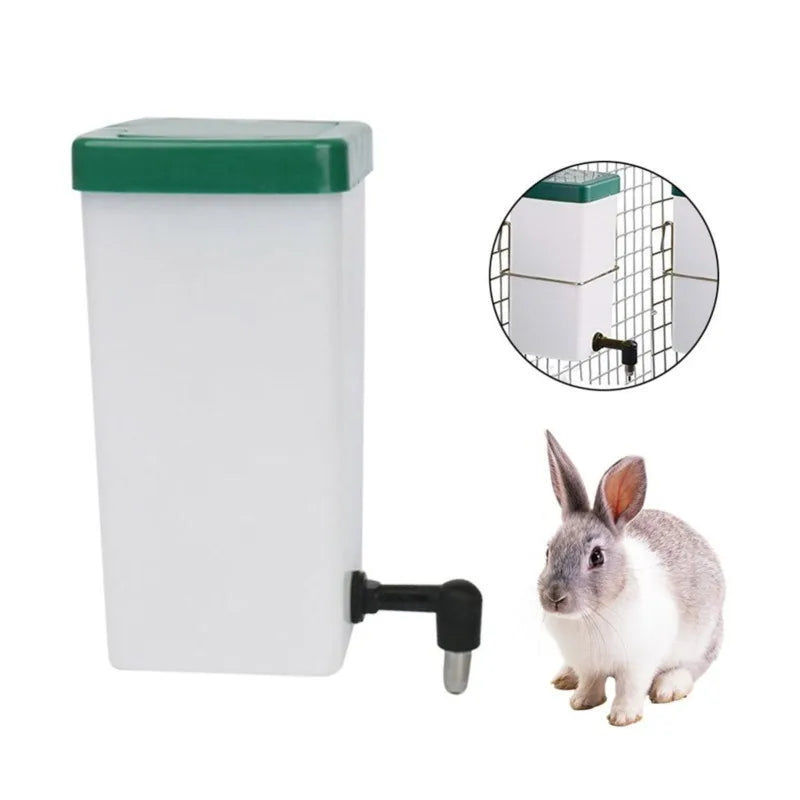 Leak proof water bottle for hamster, rabbit, and guinea pig hydration from Burrowly.