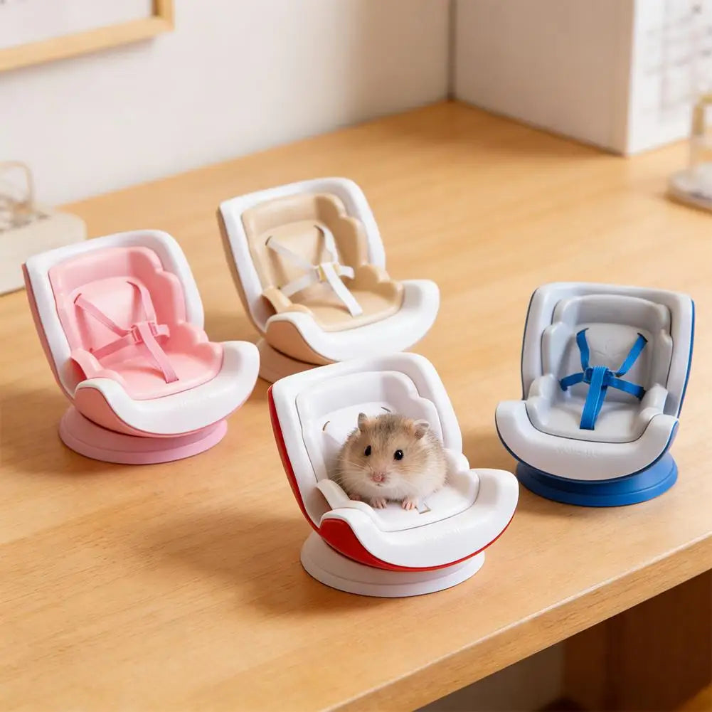 Hamster safety seat Doll Display Stand for Vehicle or Desktop Decoration, Collectible Toy Accessories,Doll Car Seat,Pet Supplies