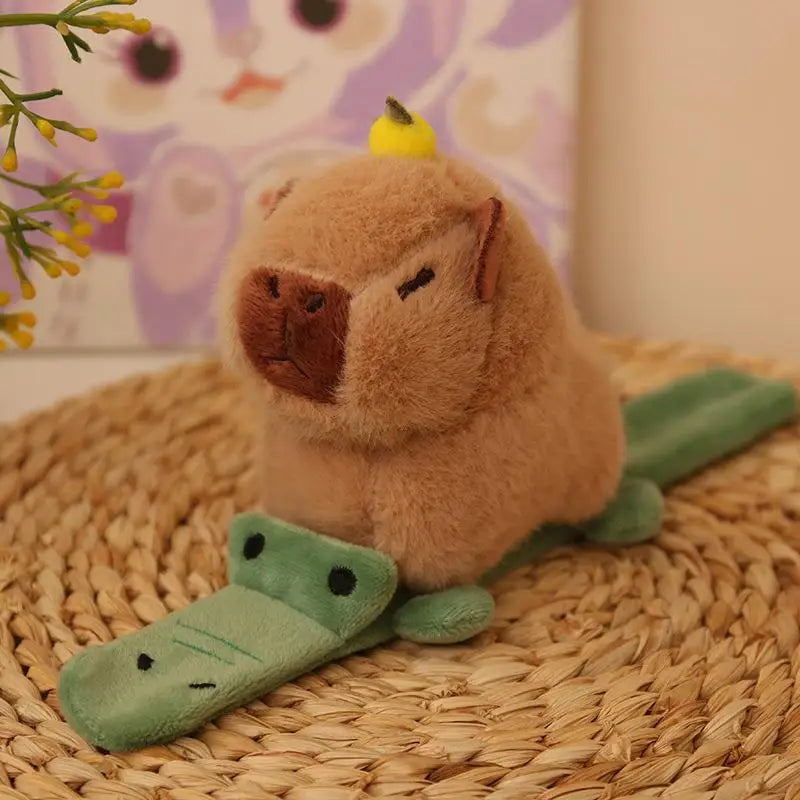 Cavy Plush Toy Bracelet Doll Children's Backpack Ornament Soft Stuffed Animal Girl Doll Toy Polyester Filled Positive Rich