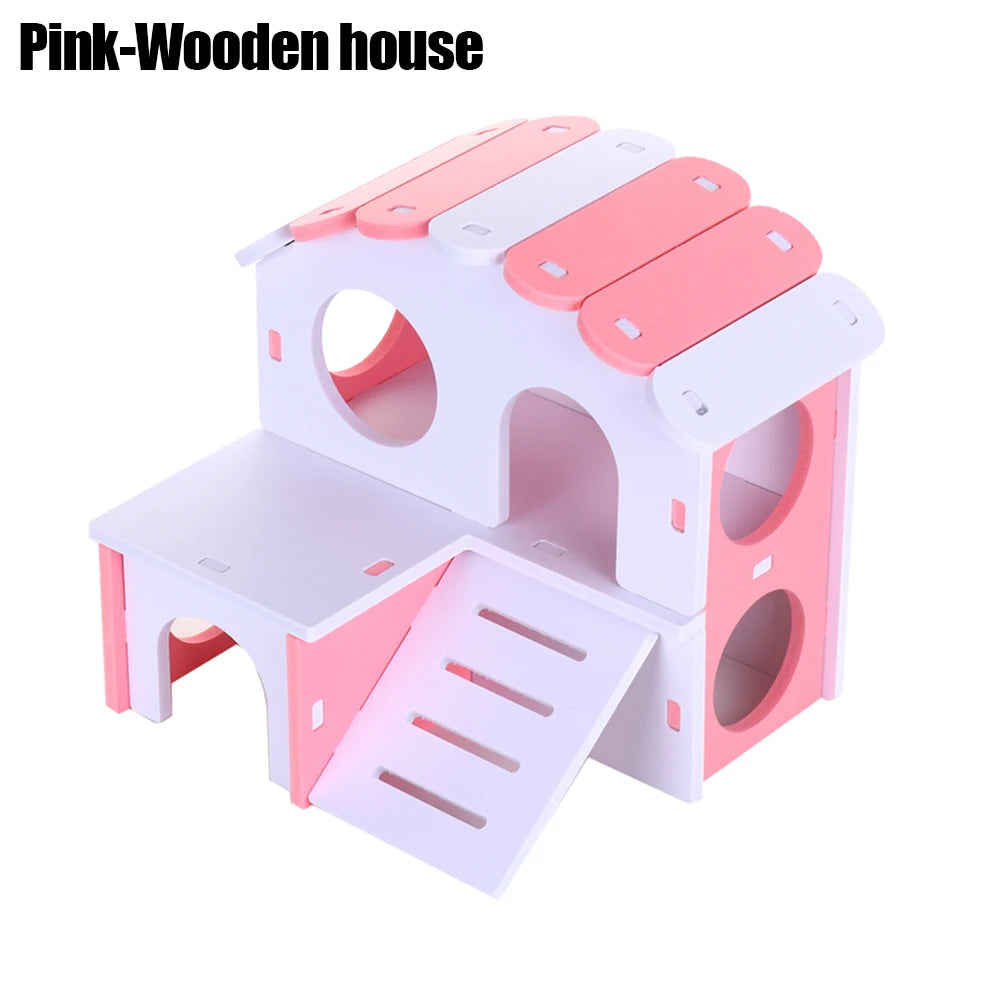 Hamster Swing Small Animal Pet Sport Exercise Toys Set Gerbil Hamsters