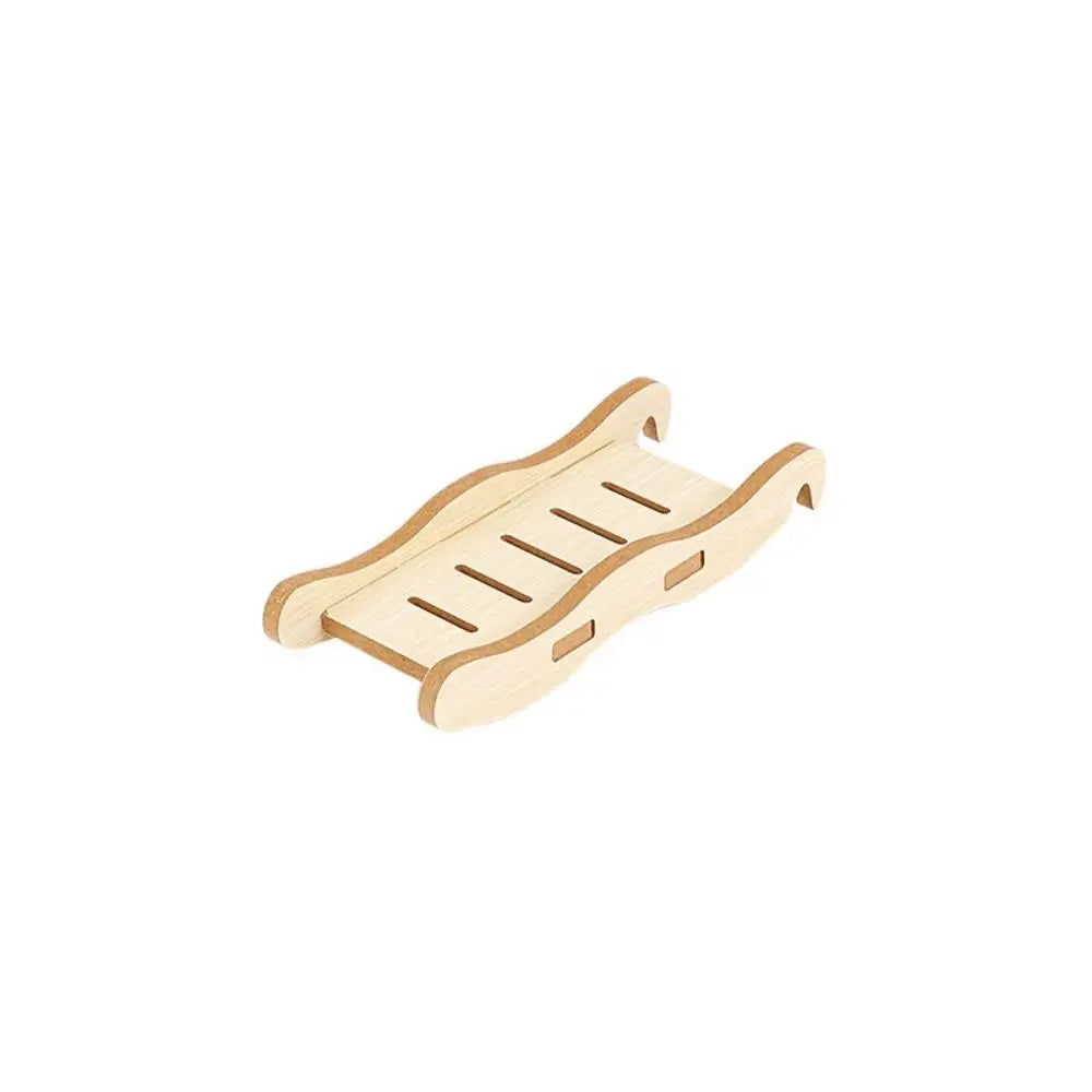 Decorative Wooden Hamster Ladder Wave Shape Animals Cage Ladder Hamster