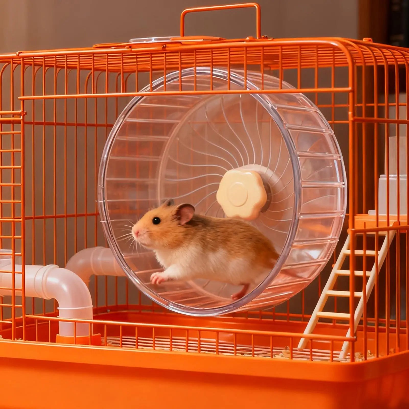 Double-Bearing Silent Wheel for Hamsters