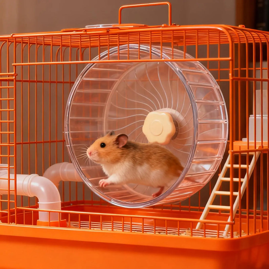 Double-Bearing Silent Wheel for Hamsters