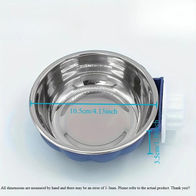 Pumpkin shaped small pet food and water bowl for Burrowly daily feeding.