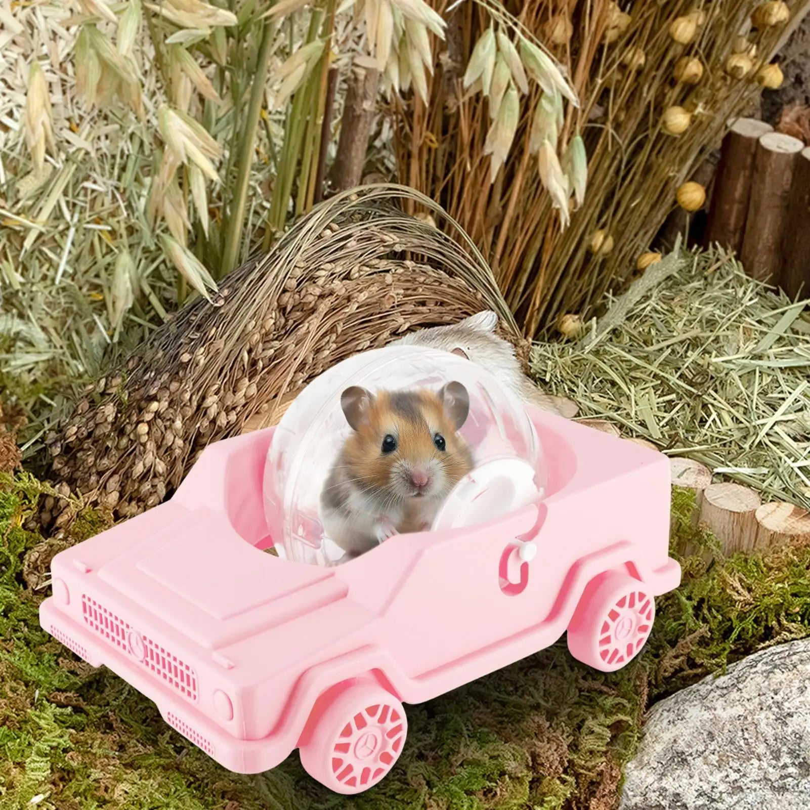 Large Silent Hamster Wheel Exercise Running Toy For Pet Mice Gerbils Rats And Small Animals With Super Quiet Spinnings Design