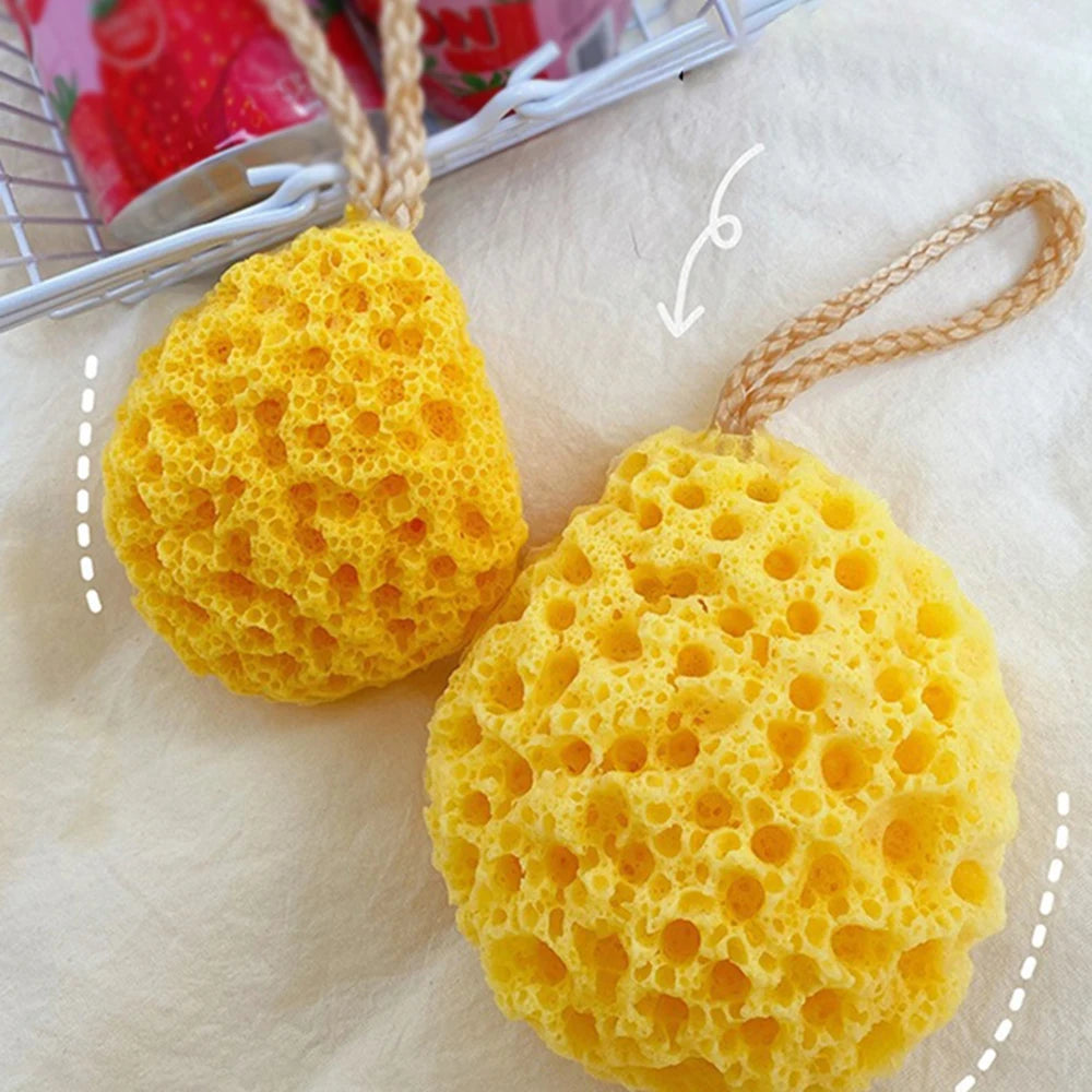 Cheese Bath Ball Japanese Super Soft Lovely Sponge Bath Towel Ladies