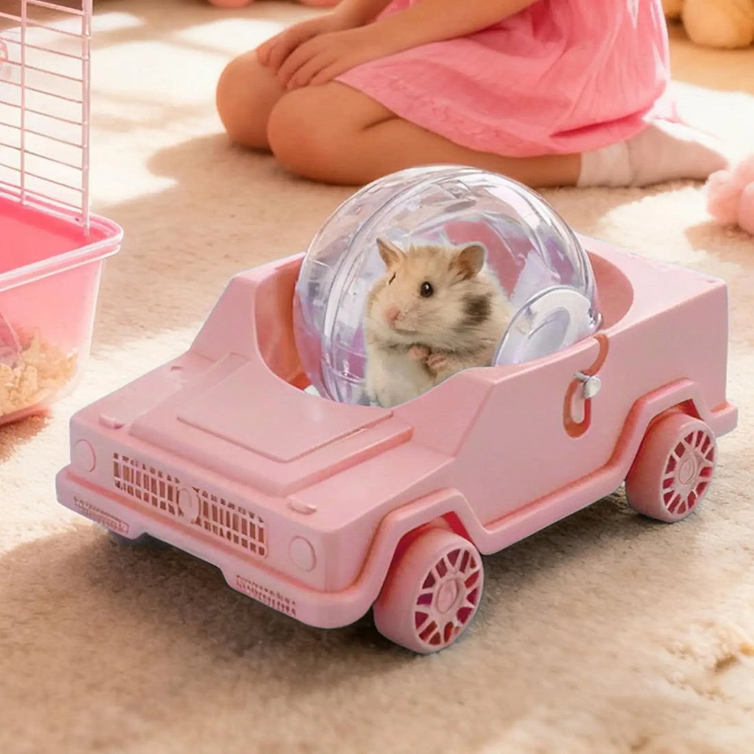 Large Silent Hamster Wheel Exercise Running Toy For Pet Mice Gerbils Rats And Small Animals With Super Quiet Spinnings Design