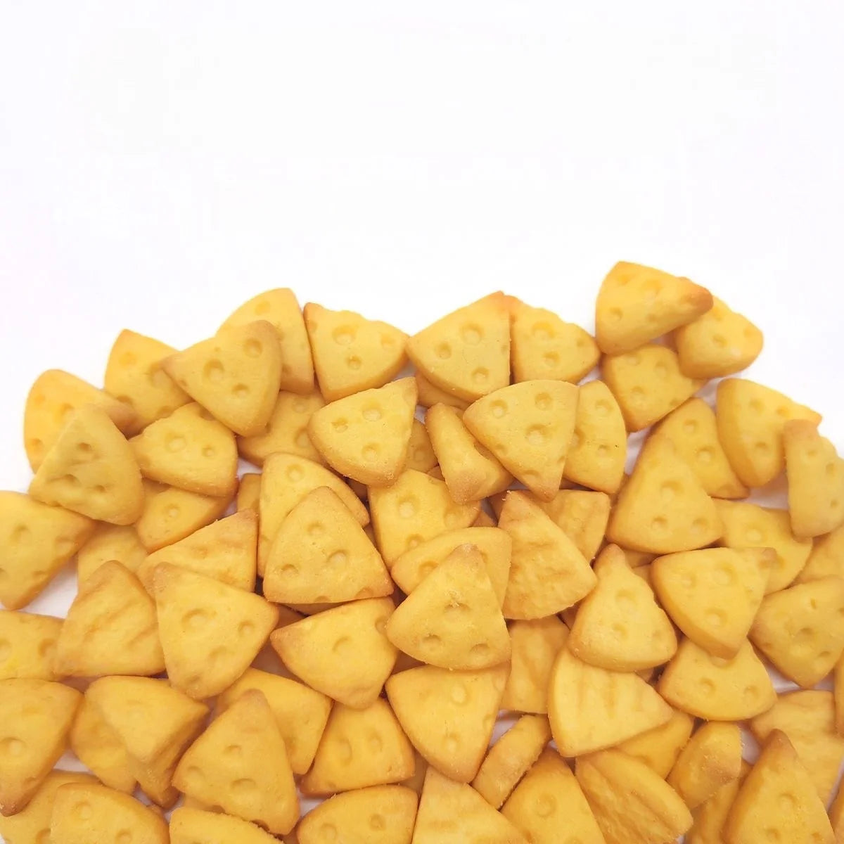 Cheese-Style Hamster Treat Biscuits for hamsters, gerbils, and mice from Burrowly small pet supplies.