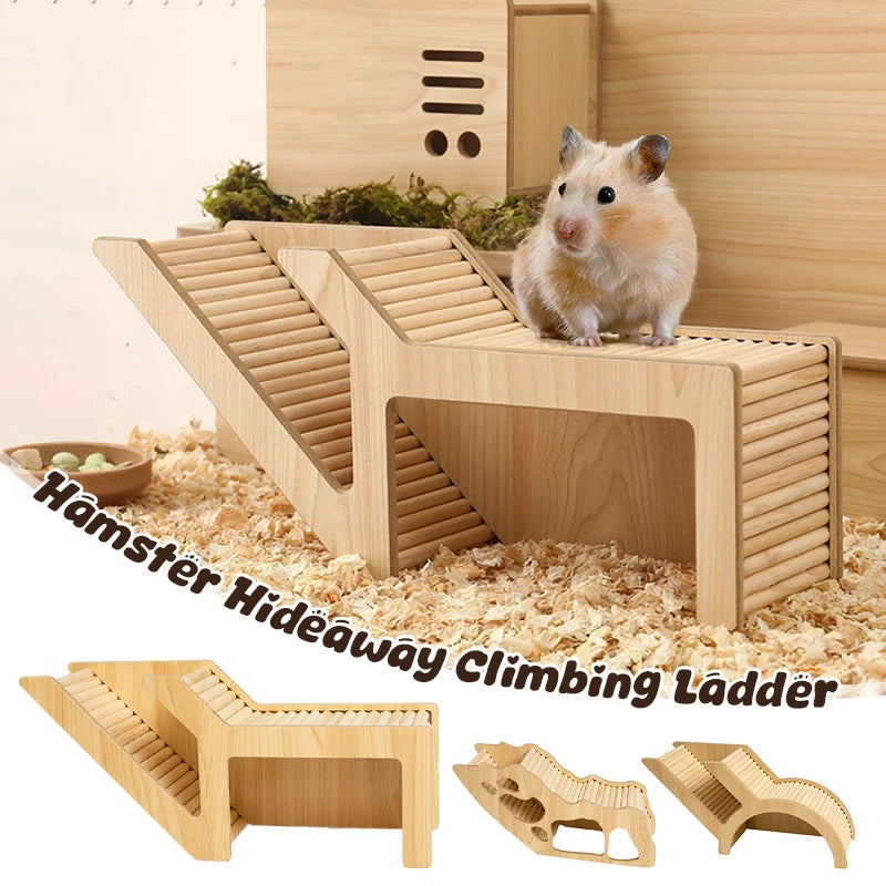 Wooden Castle Hideaway for Hamsters