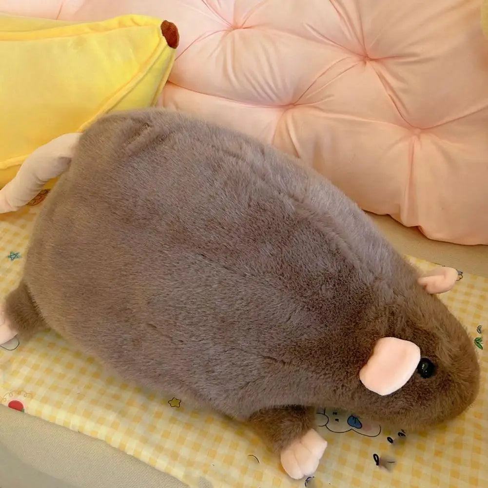 Simulation Mouse Plush Toy Cute Lying Animals Soft Plush Dolls Baby Toys Gifts For Children Creative Birthday Gifts