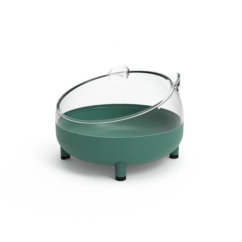 Hamster Transparent Bathing Tub Detachable Anti-splash Large Space
