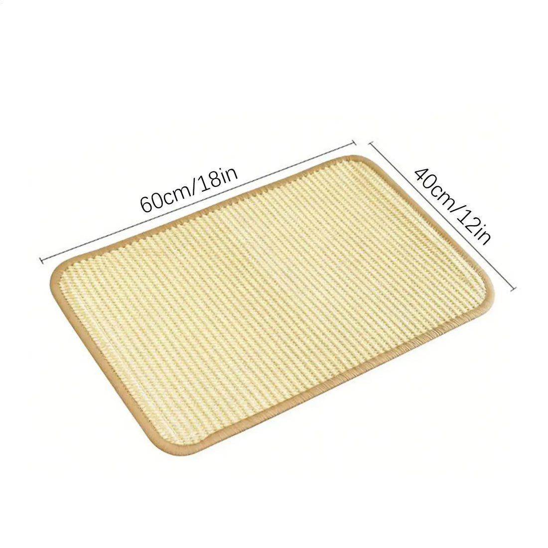 Rabbit Scratching and Foraging Mat for rabbits, and guinea pigs from Burrowly small pet supplies.