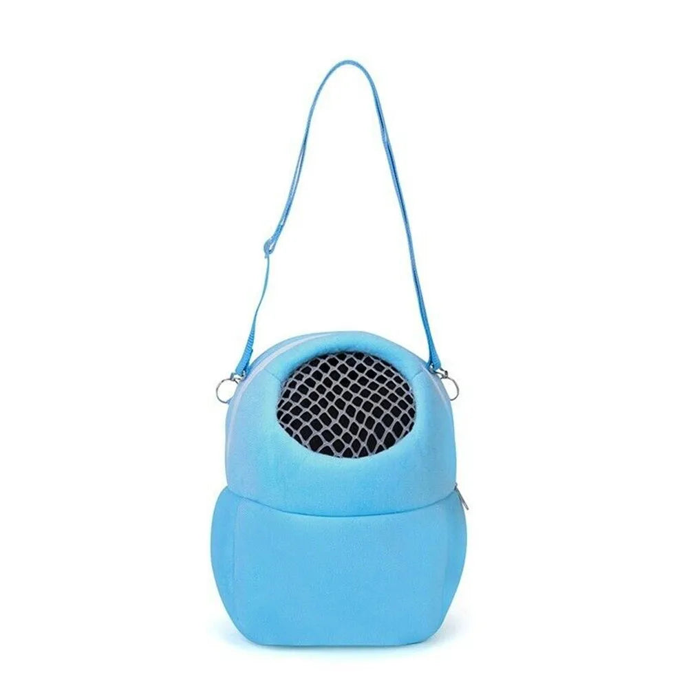 Warm Travel Carrier Bag for Small Pets for hamsters, guinea pigs, rabbits, and chinchillas from Burrowly small pet supplies.