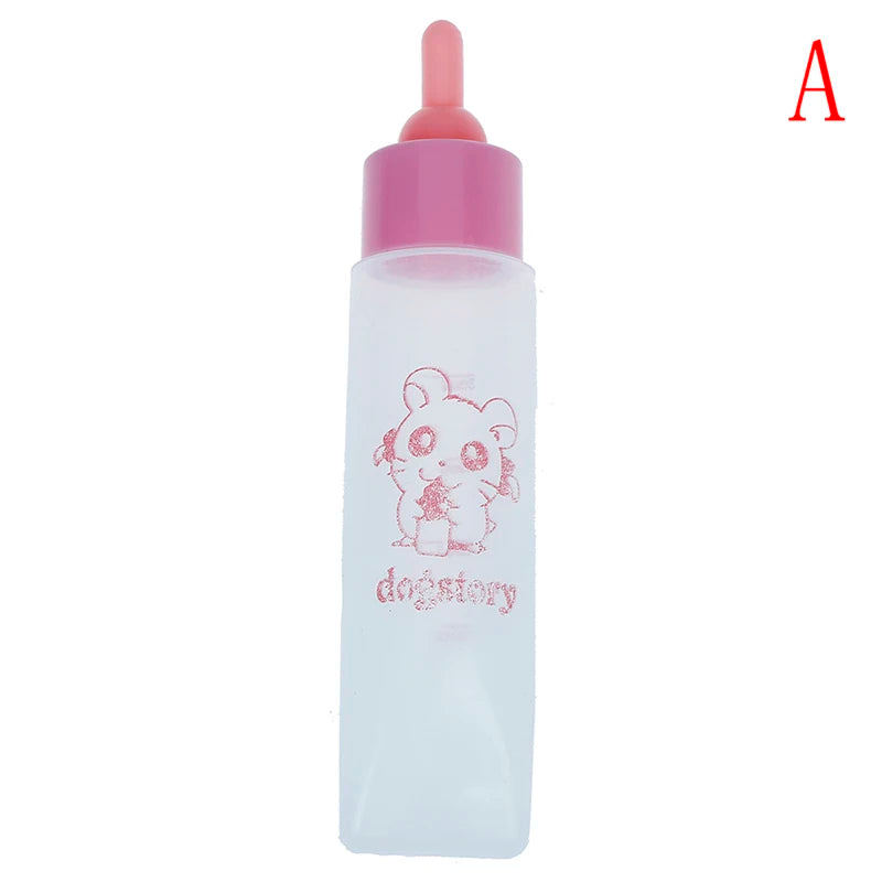 1pcs Pet Milk Bottle 30ml Silicone Nipple Waterer Feeder Newborn Rabbit Hamster Cat Dog Puppy Supplies Nursing Feeding Syringe