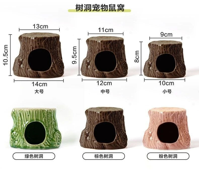 Hamster Nest Ceramic Nest Escape Cold Nest Golden Bear Large Cooling Igloo