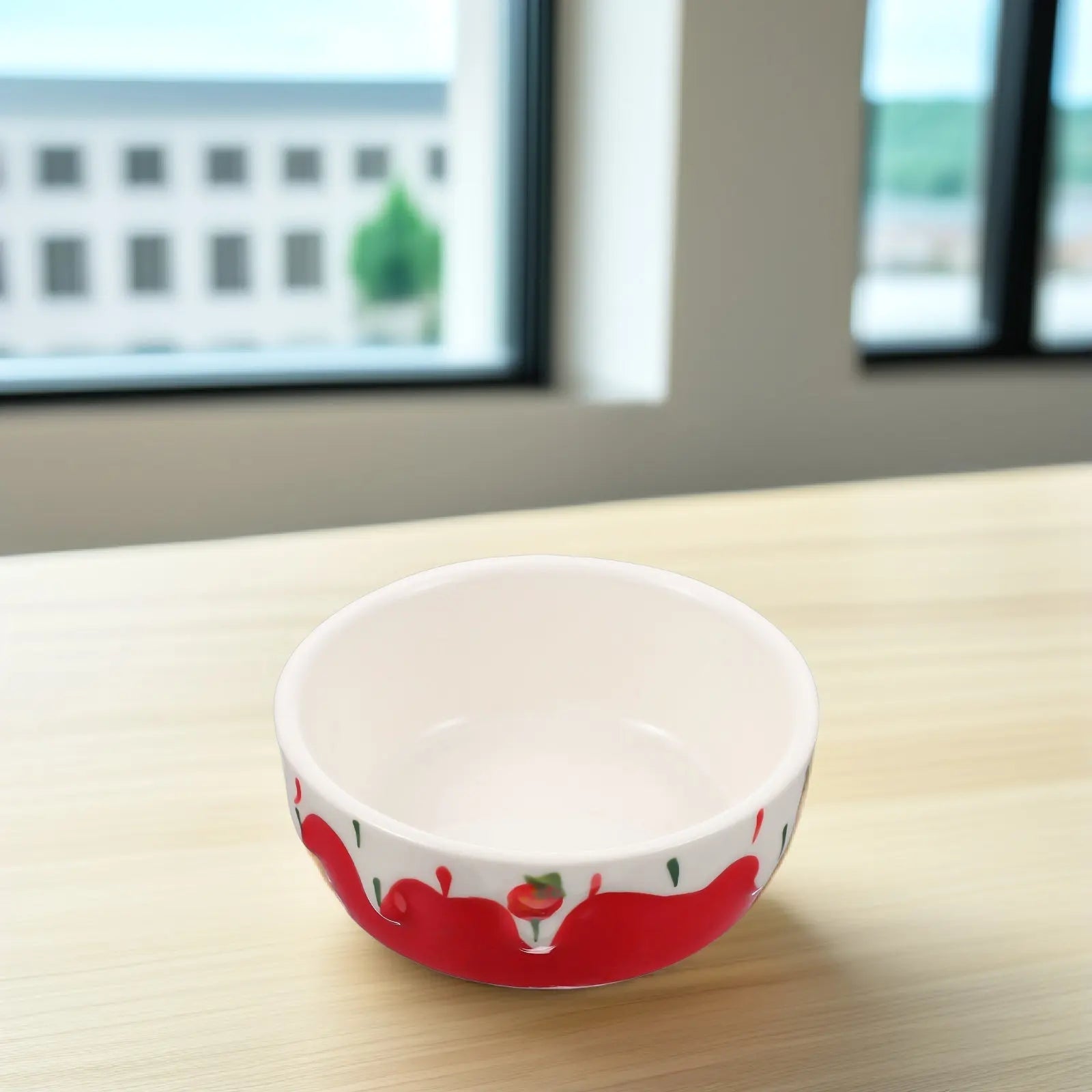 1pcs Safe Ceramic Small Animal Water Food Bowl for Hamster Guinea Pig