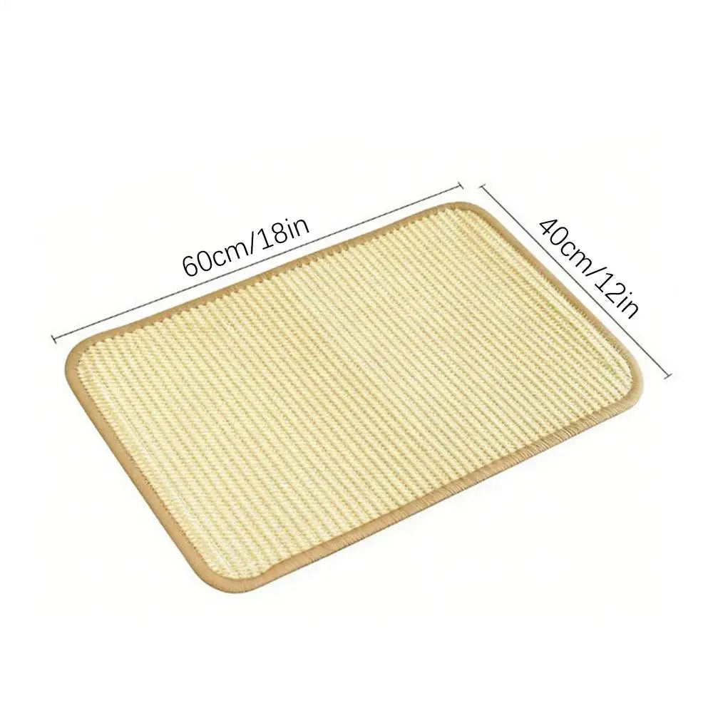 Rabbit Scratching and Foraging Mat for rabbits, and guinea pigs from Burrowly small pet supplies.