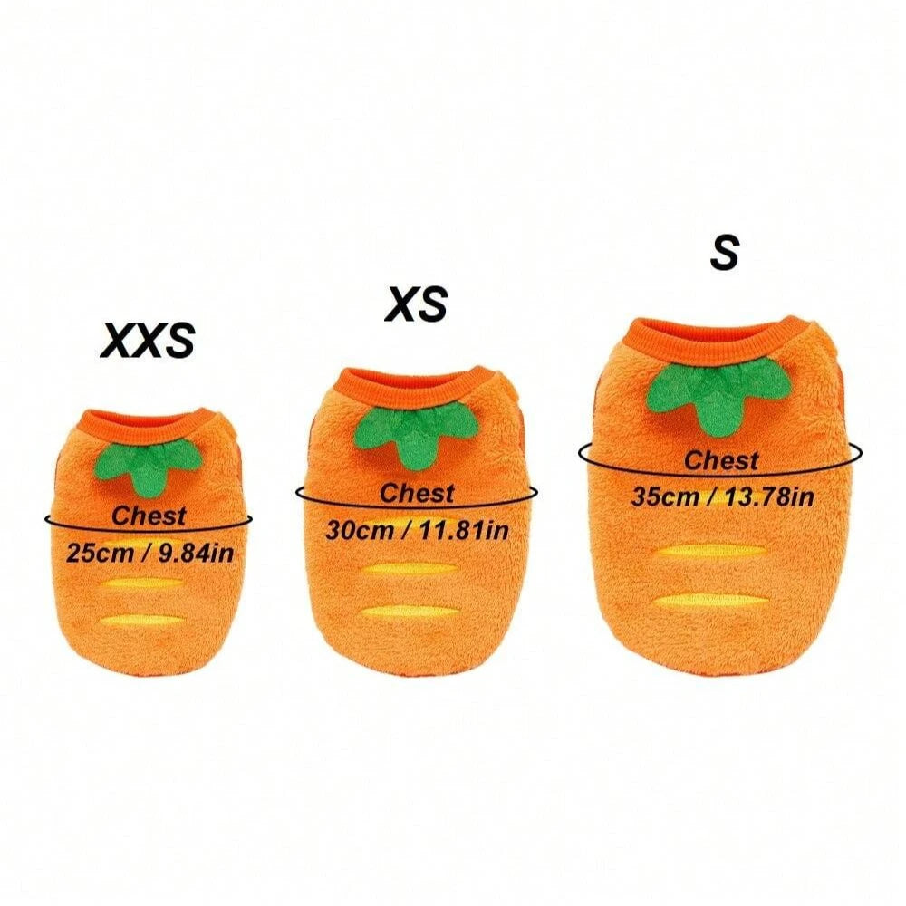 1PC Fruit-shaped Harness Vest Warm Costume Clothes Outfits for Pet Small Animal Guinea Pig Rabbit Bunny Ferret Chinchillas Kitty