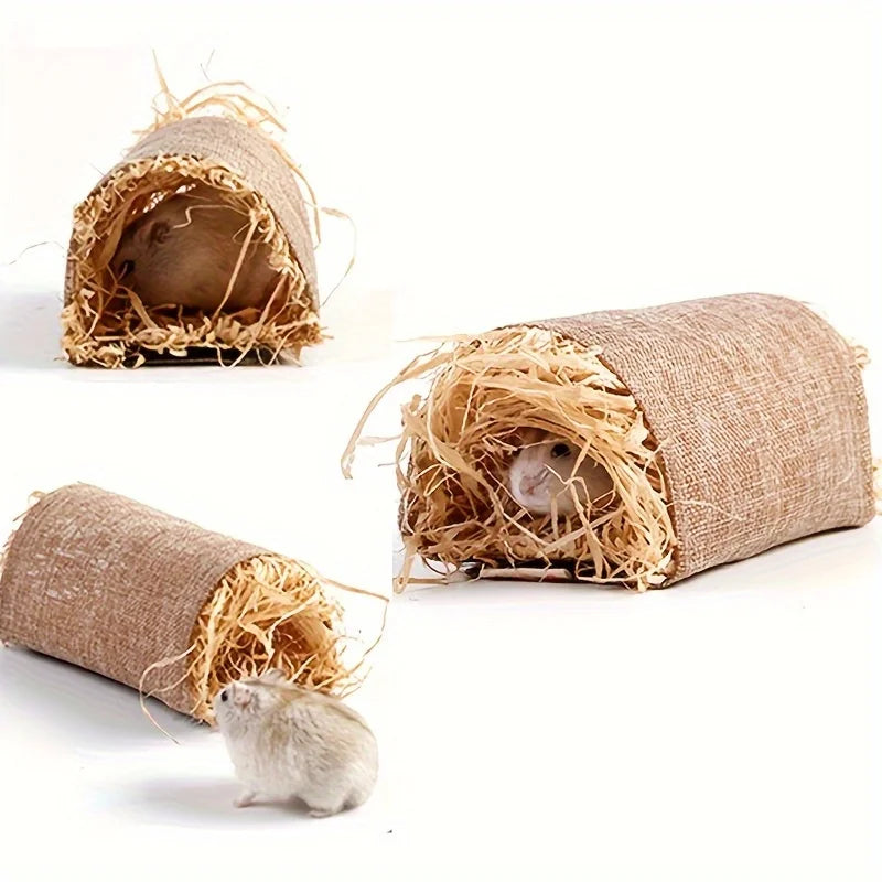 Hideaway Grass Rabbit and Guinea Pig Tunnel Hay & Forage