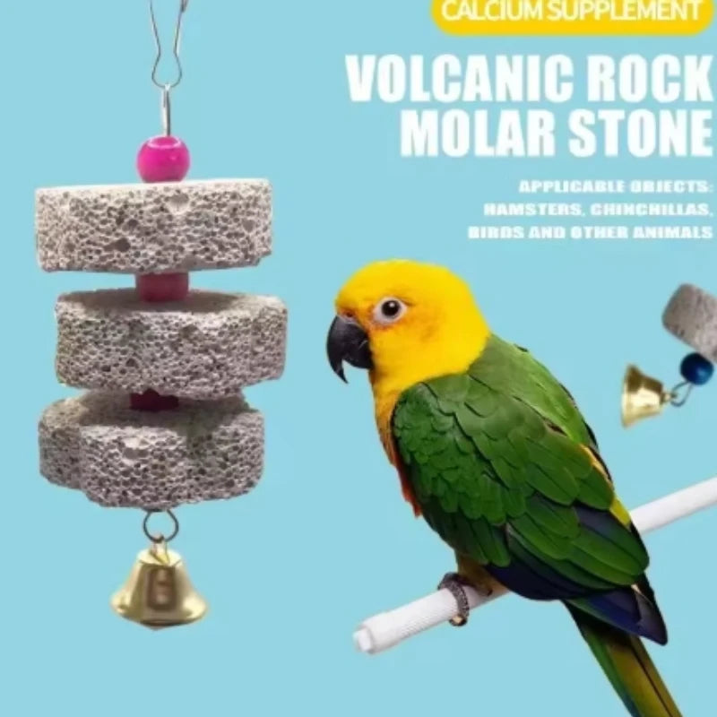 Lava Rock Chew Toy for Chinchillas for chinchillas, rabbits, guinea pigs, and rats from Burrowly small pet supplies.