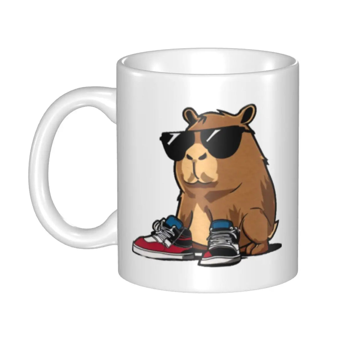 Custom DIY Capybara Giant Cavy Rodent Gamer Gaming Ceramic Mugs Customized Coffee Cup Creative Present