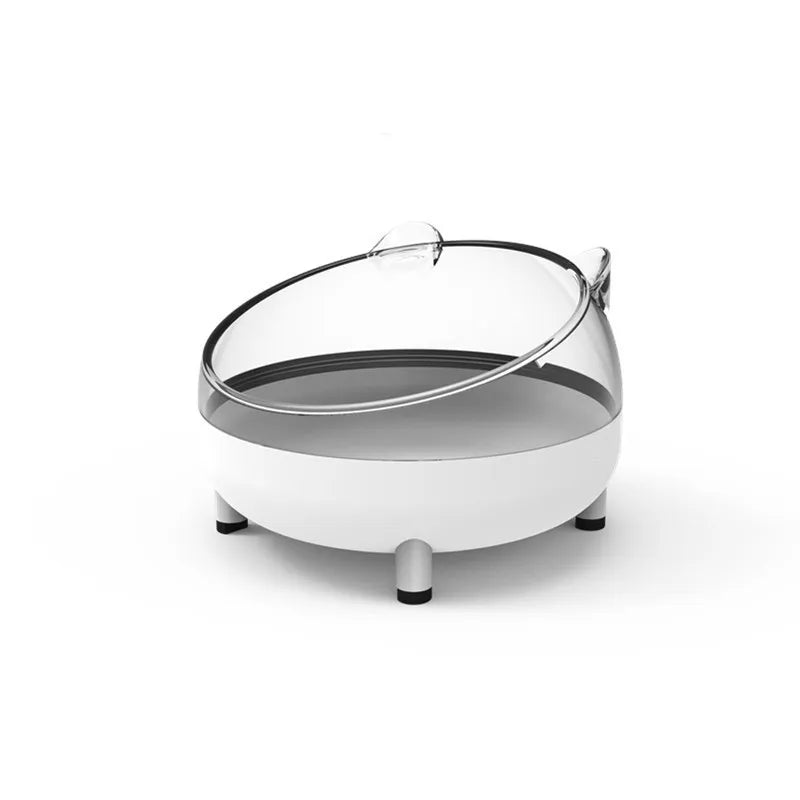 Hamster Transparent Bathing Tub Detachable Anti-splash Large Space