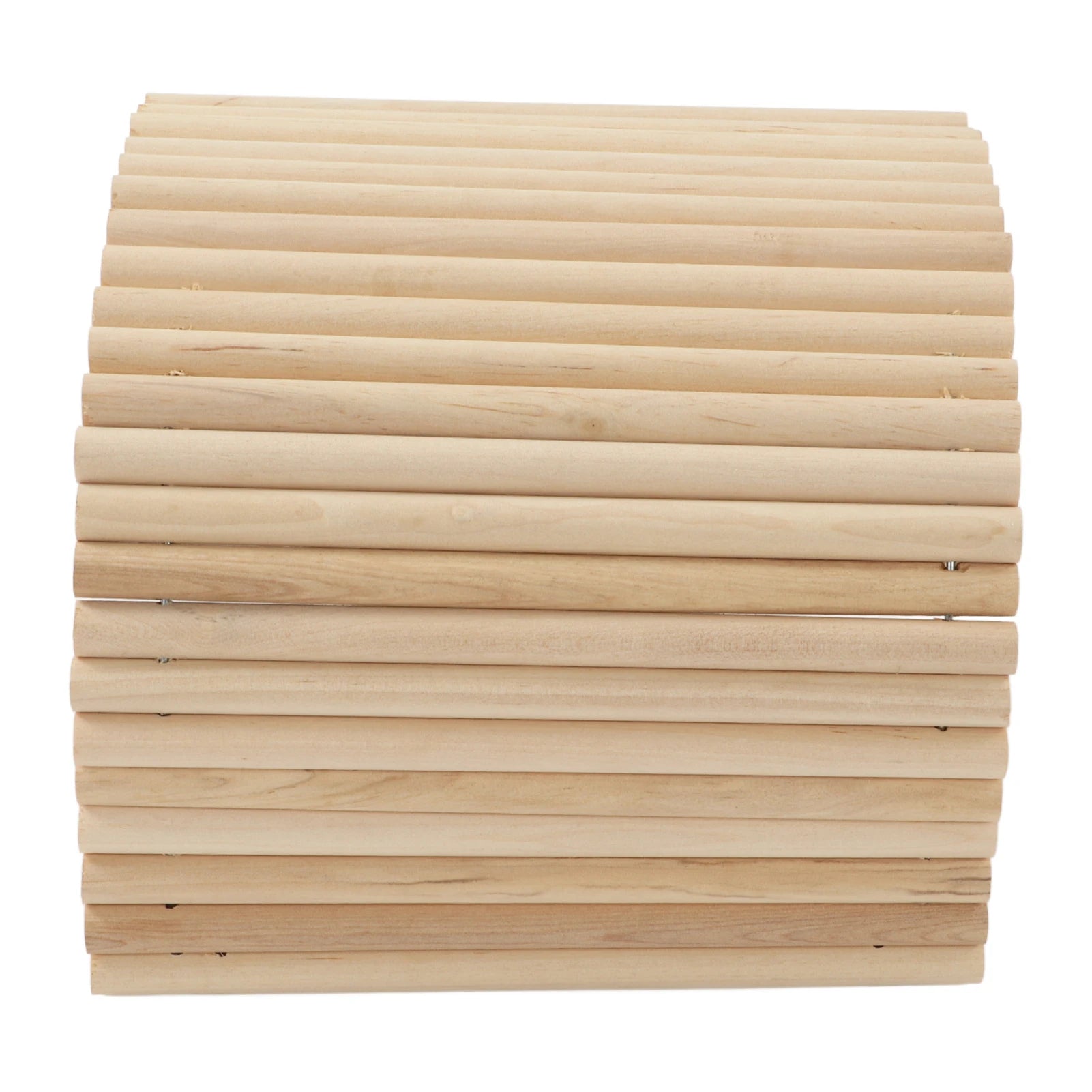 Wooden Hamster Bridge Flexible Wood Hideout for Guinea Pigs Ferrets