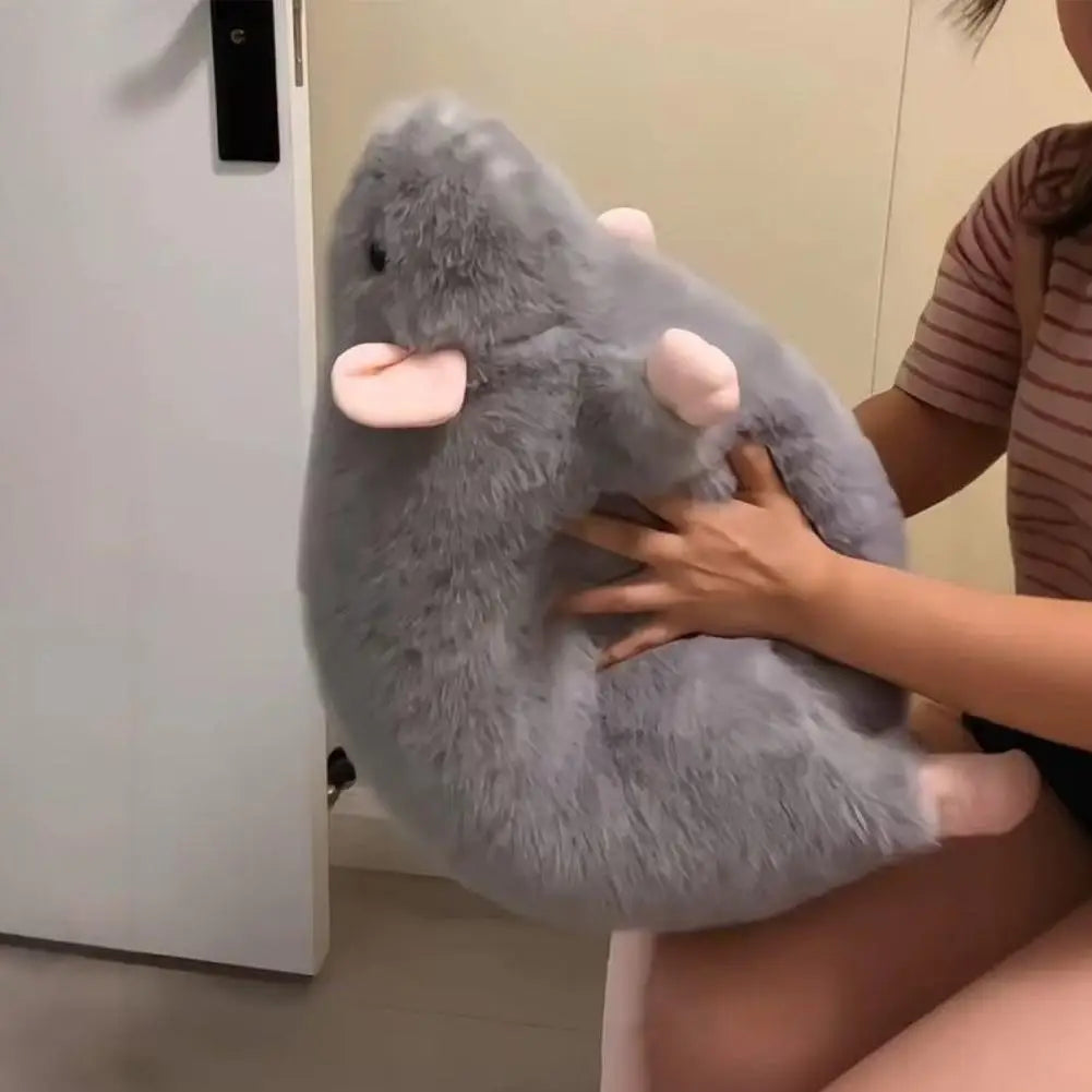 3D Simulated Mouse Super Soft Plush Mouse Plushy Doll Stuffed Rat Plush Animal Toy Peluche Mascot New Year Birthday Gift