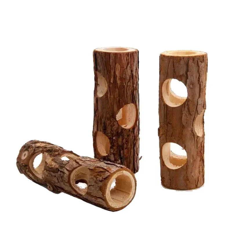 Natural Pet Toy Grinding Cleaning Chew Toy Small Pets Toys for Hamster for Burrowly cleaning and small pet care.