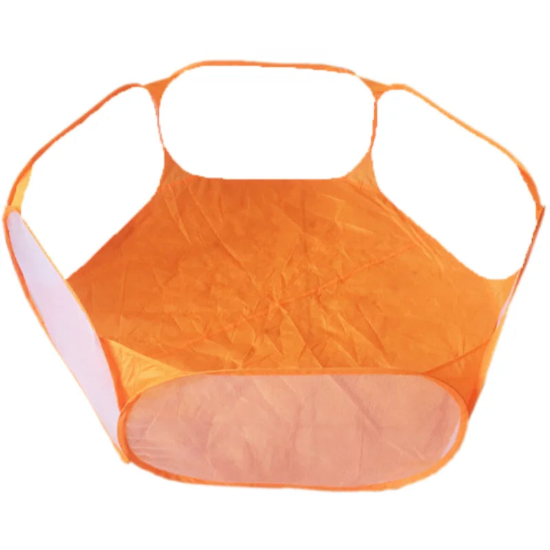 Foldable Transparent Small Pet Playpen Habitats & Travel