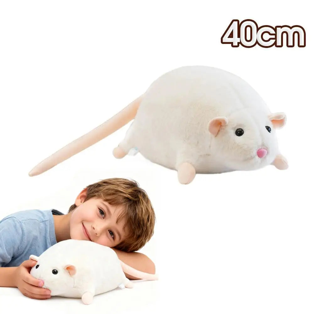 3D Simulated Mouse Super Soft Plush Mouse Plushy Doll Stuffed Rat Plush Animal Toy Peluche Mascot New Year Birthday Gift